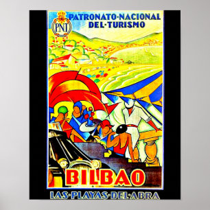 Affiches Voyage Art-Bilbao d'Affiche-Cru