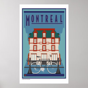 Affiches VOYAGE Canada-Montréal