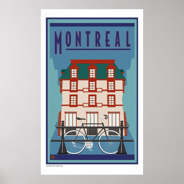 Affiches VOYAGE Canada-Montréal (Devant)