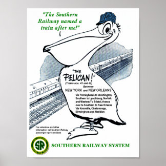 Affiches Voyage du chemin de fer Sud