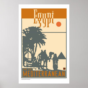 Affiches VOYAGE-Égypte