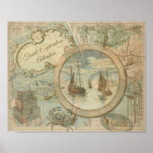 Affiches Voyage, exploration et aventure