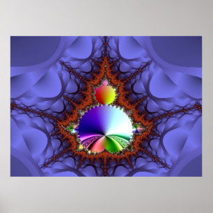 Affiches Voyage fractal