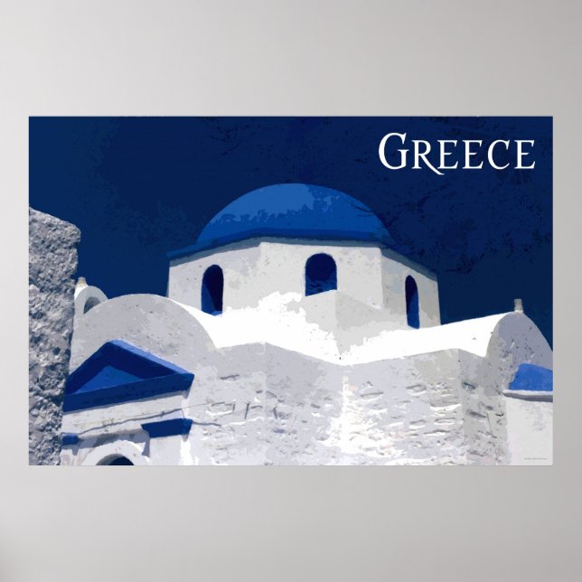 Affiches Voyage Grèce (Devant)