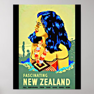Affiches Voyage l'Art-Nouvelle Zélande d'Affiche-Cru