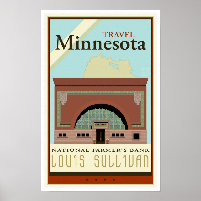 Affiches Voyage Minnesota (Devant)