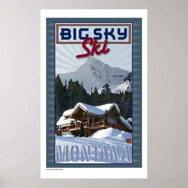 Affiches VOYAGE-Montana-Big Sky (Devant)