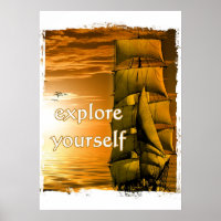 Voyage motivant vintage