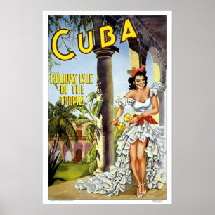 Affiches Voyage vintage, Cuba