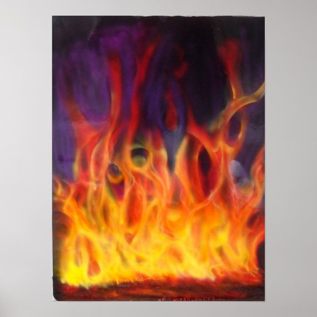 Affiches Vrai feu (Devant)