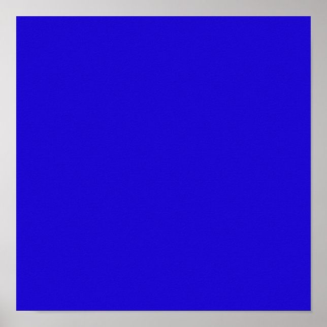 Affiches Vraiment bleu (Devant)