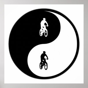 Affiches VTT Yin Yang