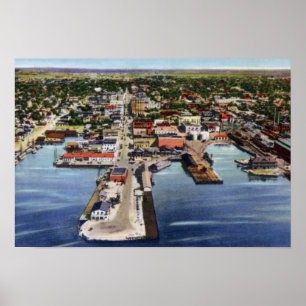 Affiches Vue aérienne de Pensacola Florida