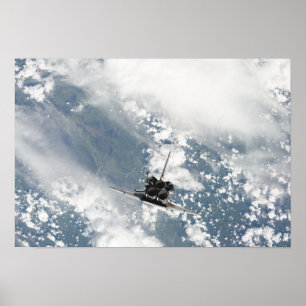 Affiches Vue arrière des trois moteurs principaux