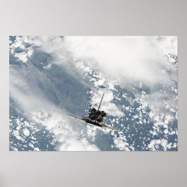 Affiches Vue arrière des trois moteurs principaux (Devant)