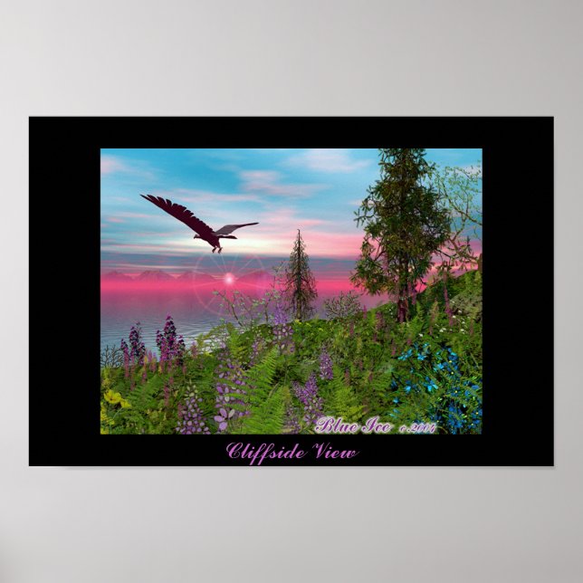 Affiches Vue Cliffside (Devant)