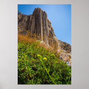 Affiches Vue d'Agua d'EL de Hierve, Oaxaca, Mexique