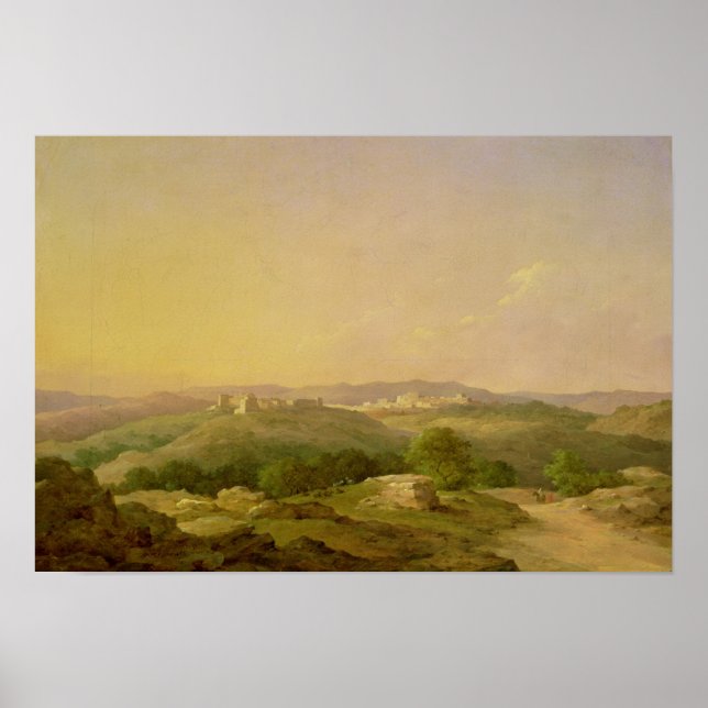 Affiches Vue de Bethléem, 1857 (Devant)