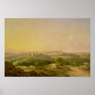 Affiches Vue de Bethlehem, 1857