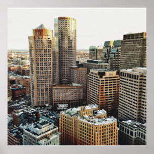 Affiches Vue de Boston