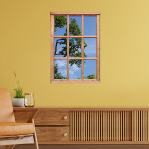 Affiches Vue de branche d'arborescence à partir d'une illus