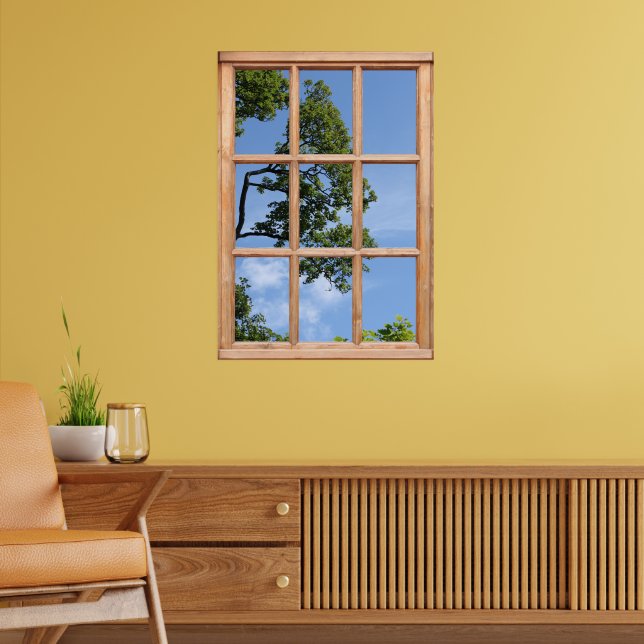 Affiches Vue de branche d'arborescence à partir d'une illus (Salon 2)