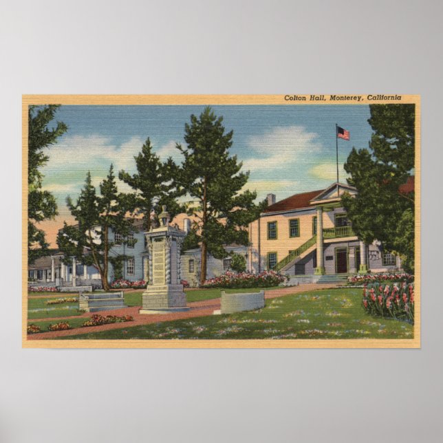 Affiches Vue de Colton Hall (Devant)