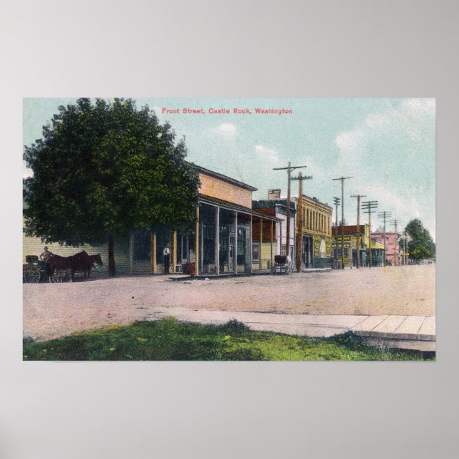 Affiches Vue de Front Street 2 (Devant)