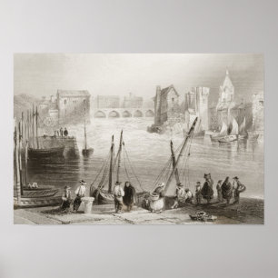 Affiches Vue de Galway du Claddagh