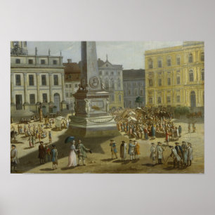 Affiches Vue de hôtel de ville, Potsdam