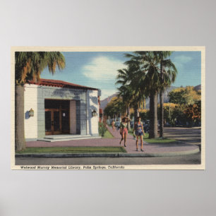 Affiches Vue de la bibliothèque du mémorial Welwood Murray