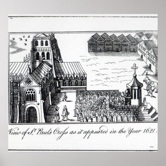 Affiches Vue de la Croix de Saint-Paul (Devant)