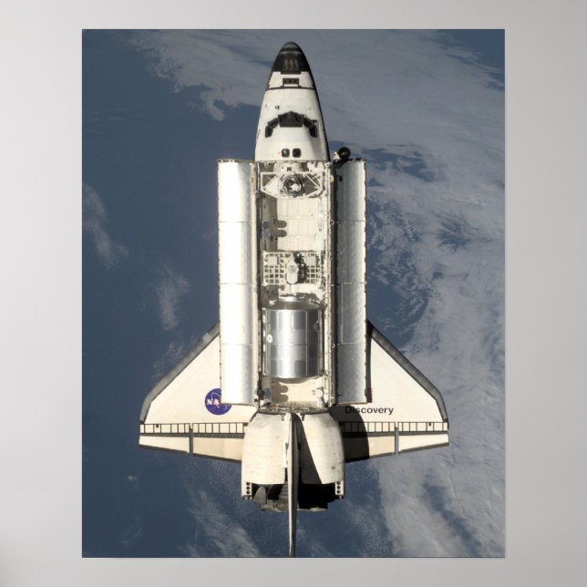 Affiches Vue de la découverte de la Station spatiale intern (Devant)