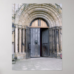 Affiches Vue de la porte du nord de la cathédrale de Durham