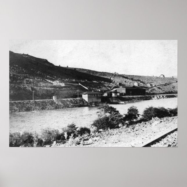 Affiches Vue de la rivière Maupin, Oregon et Deschutes (Devant)