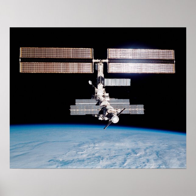 Affiches Vue de la Station spatiale internationale depuis E (Devant)