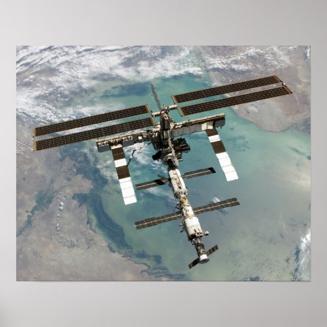 Affiches Vue de la Station spatiale internationale (STS-114 (Devant)