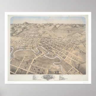 Affiches Vue de la ville de Petaluma (1298)