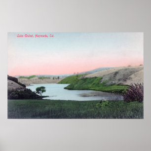 Affiches Vue de lac ChabotHayward, CA