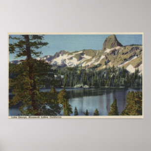 Affiches Vue de lac George et de haute sierra