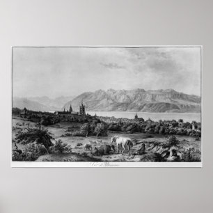 Affiches Vue de Lausanne