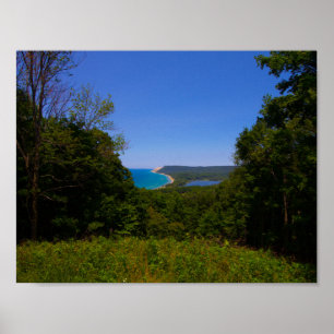 Affiches Vue de l'Empire Bluffs Trail, Michigan