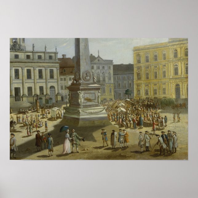 Affiches Vue de l'Hôtel de Ville, Potsdam (Devant)