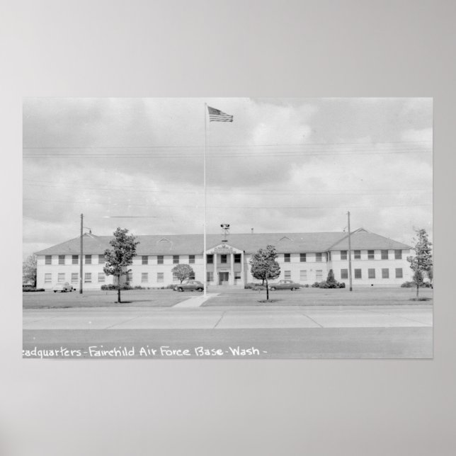 Affiches Vue de l'immeuble de l'AC (Devant)