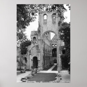 Affiches Vue de l'intérieur de l'église, c.1052-67