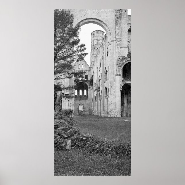 Affiches Vue de l'intérieur de l'église, c.1052-67 (Devant)