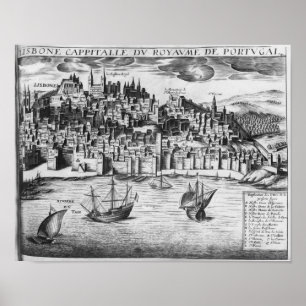 Affiches Vue de Lisbonne