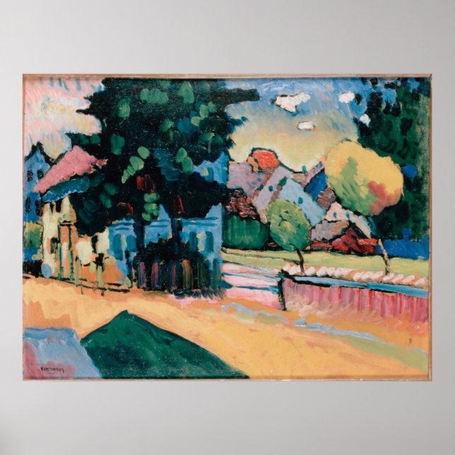 Affiches Vue de Murnau (Devant)