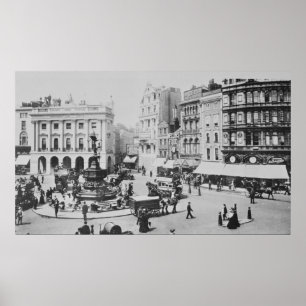Affiches Vue de Piccadilly Circus, c. 1900