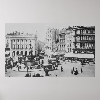 Affiches Vue de Piccadilly Circus, c. 1900
